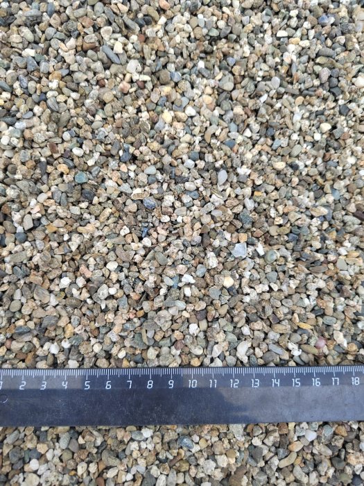  Галька речная окат (серая) фр.3-5 мм купить   в Москве галька речная серая бежевый темно-серый окатанный речной камень округлый 8000 руб/т   фото 