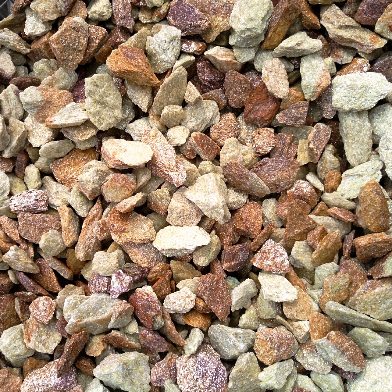 Щебень крошка желтый (ЗЛАТОЛИТ) фр. 5-10 мм.
